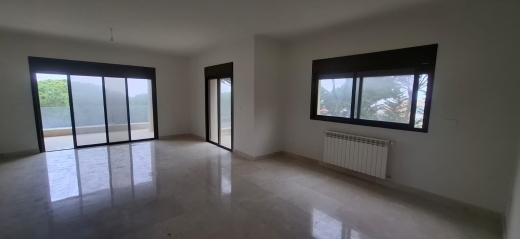 3-Bedroom Apartment with Open View For Sale in Broumana