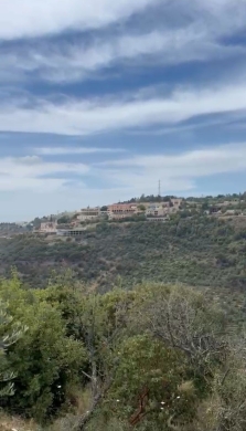 3,418 SQM Land With A Nice View For Sale in Bsous — 4
