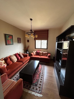 Semi-Furnished Apartment With Outstanding View for Rent In Ain Saadeh — 2