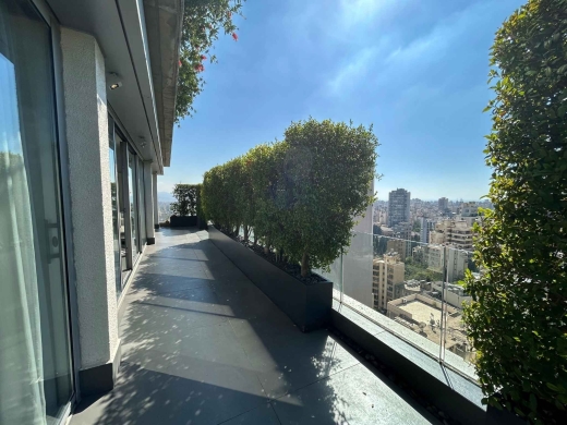 Penthouse with Terraces and Mountain City View For Sale in Achrafieh, Rizk — 7