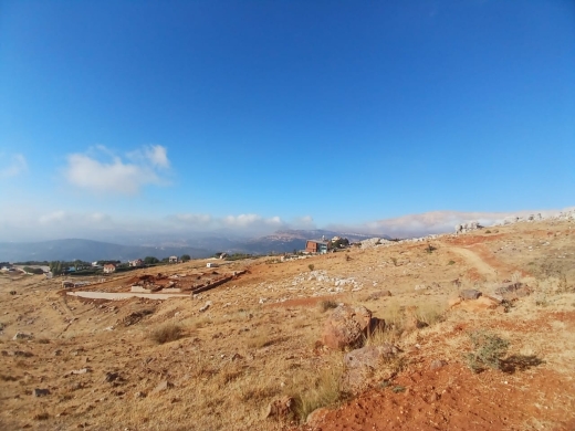 Land With A Beautiful View For Sale In Zaarour