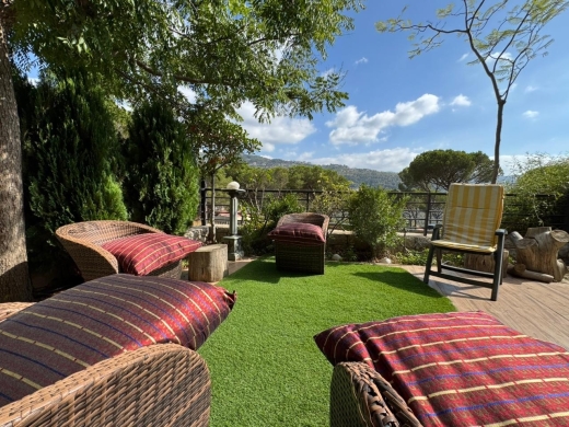 Furnished Apartment with Garden And Great Mountain View For Sale in Baabdat