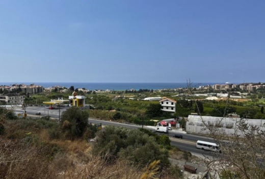 Land With Panoramic Sea View For Sale in Batroun