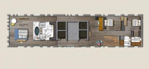 Duplex Penthouse with Amazing Sea View For Sale in Mar Mikhael — 5