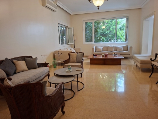 Charming 3-Bedroom Apartment For Rent in Hamra, Close to AUH — 3
