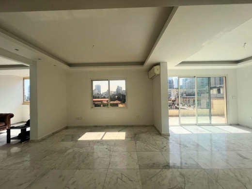 Bright & Sunny Apartment with City View For Rent in Achrafieh, Close to Monot