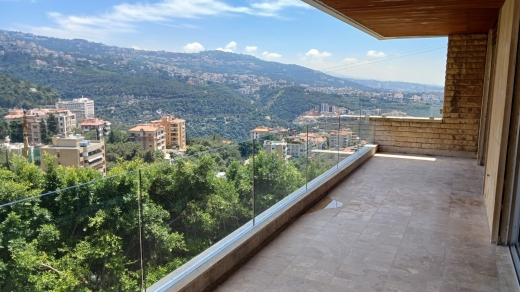 Spacious Apartment With Great Green View For Sale In Mtayleb