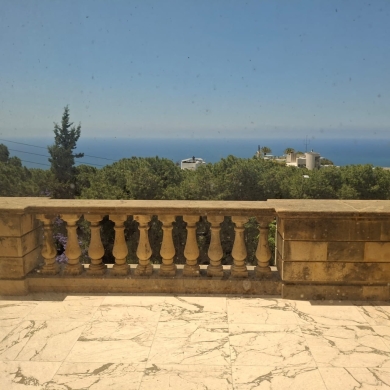 3,883 SQM Land with Villa For Sale in Naccache — 3