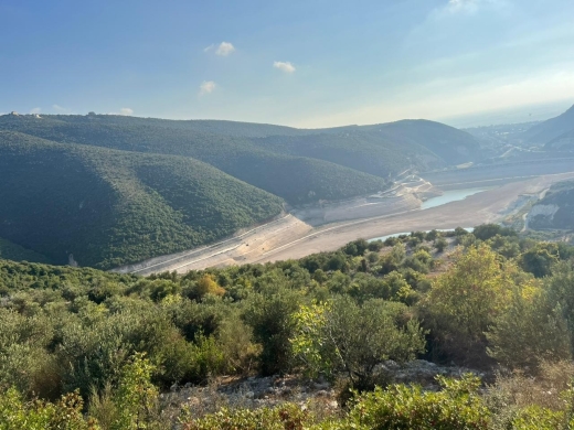Land for Sale In Ras Nhach-Batroun with Mseilha Dam & Lake View