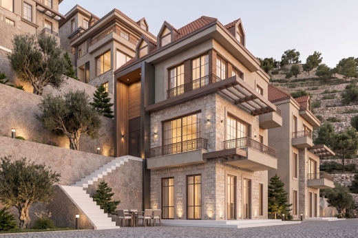 Land With Sea and Mountain View For Sale in Aabrine, Batroun — 3
