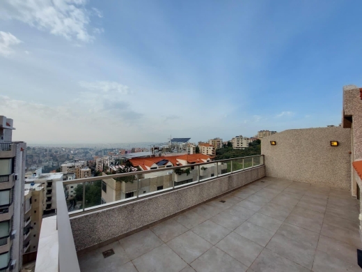 Fully Furnished Duplex With Terrace For Sale in A Calm Area in Mansourieh — 6
