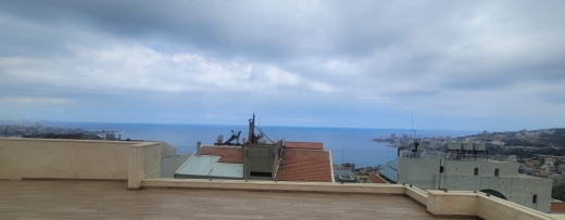 Brand New Duplex With Roof, Terrace, & An Amazing Seaview For Sale in Sahel Alma