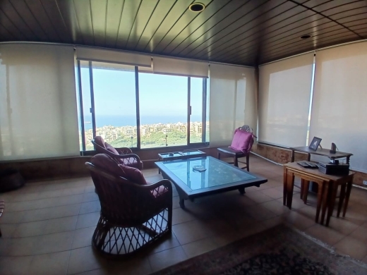 Spacious Apartment With Open Seaview For Sale in Rabieh — 2