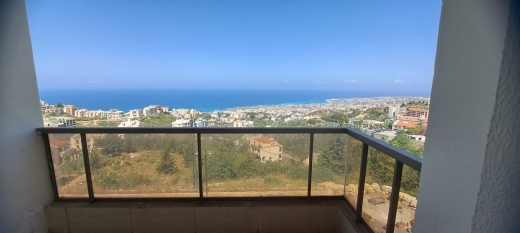 Apartment For Sale In Blat (5 min Away From LAU) With a Panoramic SeaView