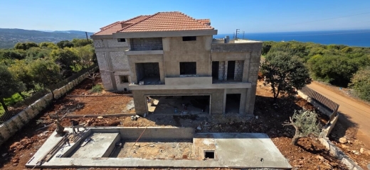 Under-Construction Luxurious Villa For Sale 4 Min. from Batroun