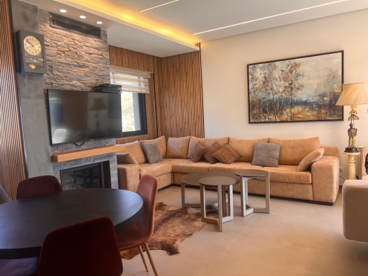 Fully Furnished Luxurious Chalet With Terrace For Rent in Zaarour