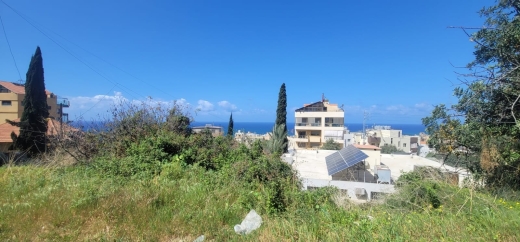 Land With A Beautiful Seaview For Sale in Qartaboun, Jbeil — 2