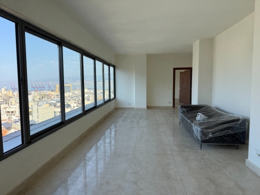 Modern Penthouse with Roof Terrace & Sea View For Sale in Achrafieh, Saydeh — 5