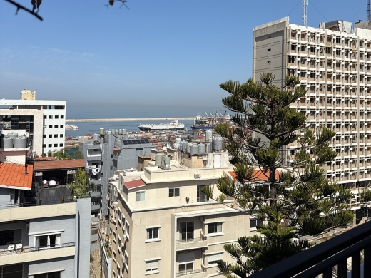 Charming Duplex with Terrace and Sea & City View For Sale in Mar Mikhael