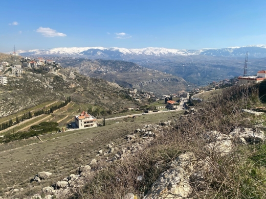 Land For Sale in Bhamdoun With A Nice View