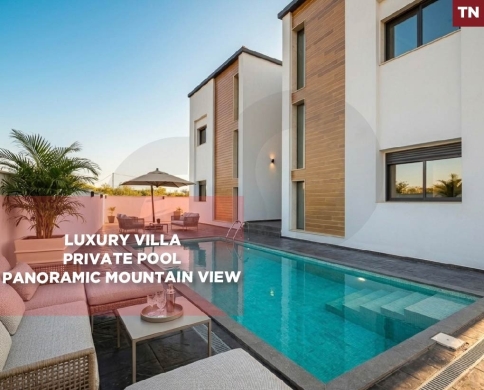 Brand new villa 850 SQM Land, pool, mountain view, koura/الكورة REF#TN136989