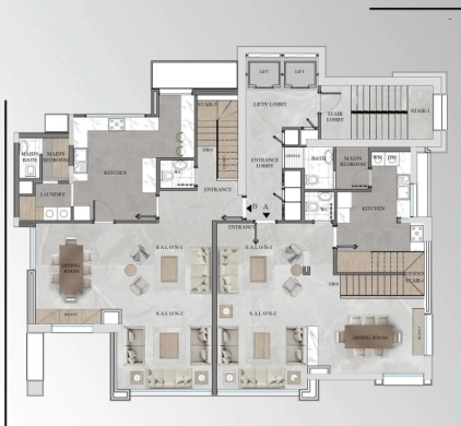 Under-Construction Project! Brand New 3-Bedroom Duplex For Sale in Sin El Fil