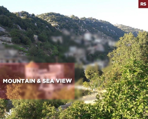 Villa for Sale –Mountain and sea view Raachine, Kesrouane REF#RS130642