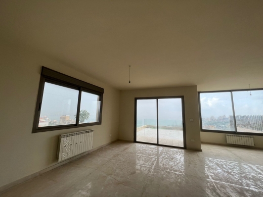 Duplex With a Beautiful Sea View for Sale in Kfarhbeib