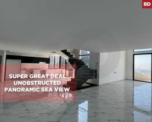 SUPER GREAT DEAL/UNOBSTRUCTED PANORAMIC SEA VIEW/Koura/Balamand-البلمند/REF#BD139952