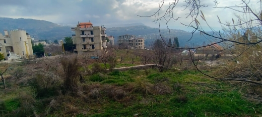 Spacious Land With Unblockable View For Sale in a Prime Location in Kfarzebian