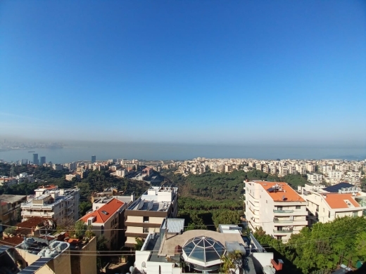 Spacious High-End Apartment With Great Sea View For Rent in Rabieh — 7
