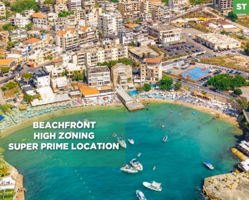 Beachfront land/HIGH ZONING/SUPER PRIME LOCATION/Keserouan/Kaslik-الكسليك/REF#ST139946