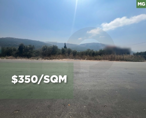LAND FOR SALE / MAIN HIGHWAY / PRIME INVESTMENT / DENNIYE-MINNIEH / ضنية / REF#HS139684