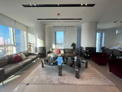 3-Bedroom Unfurnished Apartment with City View For Sale in Achrafieh, Sodeco — 2