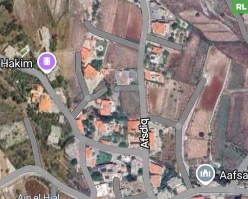 LAND/Koura – Afsdik/zoning 20/40/عفصديق/REF#RL139501 !