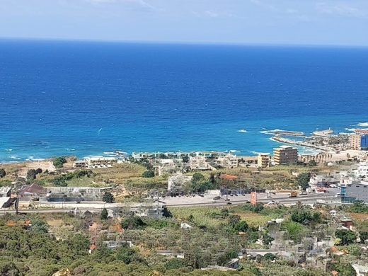 4,700 SQM Land For Sale in Batroun With Seaview