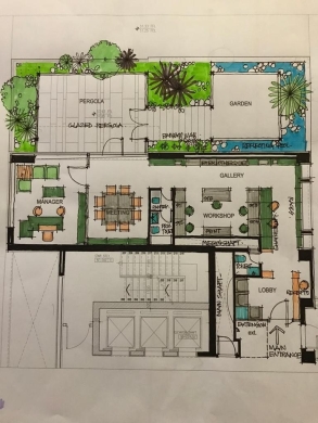 Ready to Move-In Office with Terrace For Rent in Achrafieh, close to Adlieh — 3
