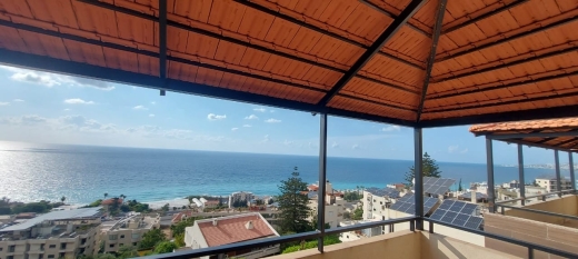2-Bedroom Roof Apartment With Seaview For Rent in Nahr Ibrahim — 2
