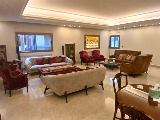 Spacious High-End Duplex With Roof For Sale in Hazmieh