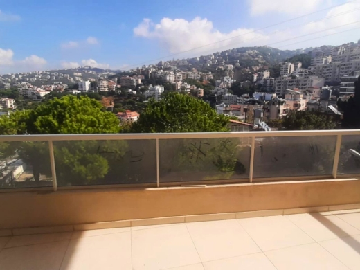 Spacious Apartment With a Nice View For Sale in Bsalim