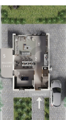 under construction, garden, parking, balconies,Koura/كورة REF#RL134503 — 2