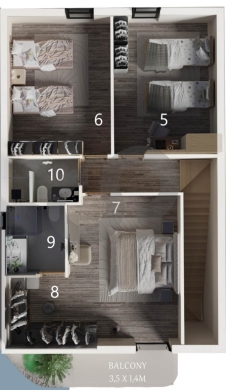 under construction, garden, parking, balconies,Koura/كورة REF#RL134503 — 3