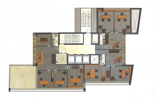 Core & Shell 221SQM Office for Sale in a Business Bldg. Spears, Ras Beirut