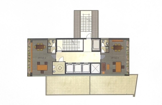 Core & Shell 110SQM Office for Sale in a Business Bldg. Spears, Ras Beirut