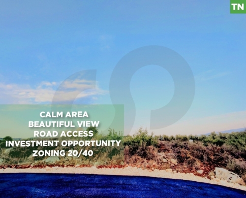 Land for Sale in Koura – 1,910 SQM – Zoning 20/40 – Road Access – Beautiful View – Calm A…