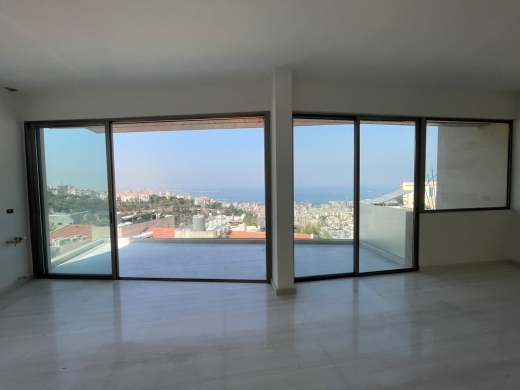 Brand New Apartment with Sea View For Sale in New Project in Bsalim