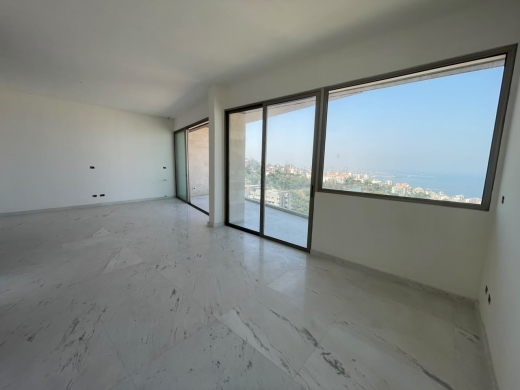 Brand New Duplex with Terrace & Sea View For Sale in New Project in Bsalim