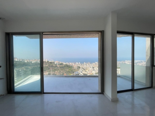 Brand New Duplex with Terrace & Sea View For Sale in New Project in Bsalim