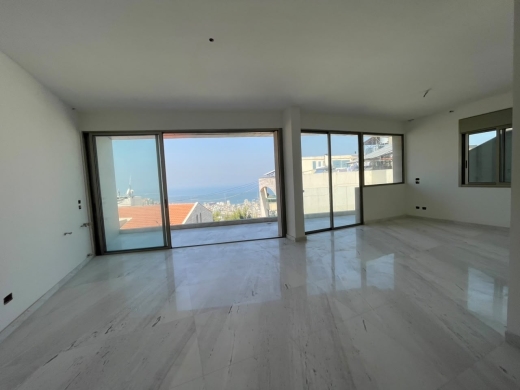 Brand New Apartment with Terrace & Sea View For Sale in New Project in Bsalim