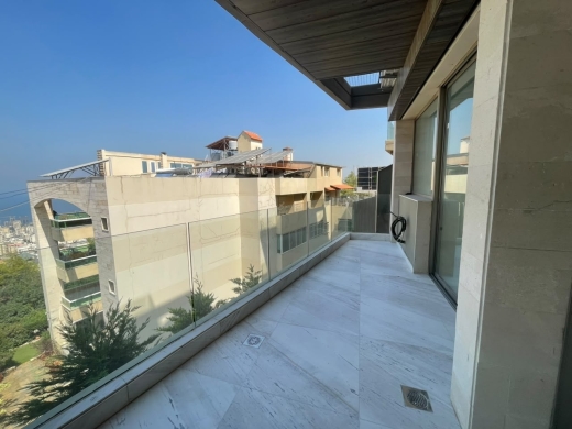 Brand New Apartment with Terrace & Sea View For Sale in New Project in Bsalim — 3
